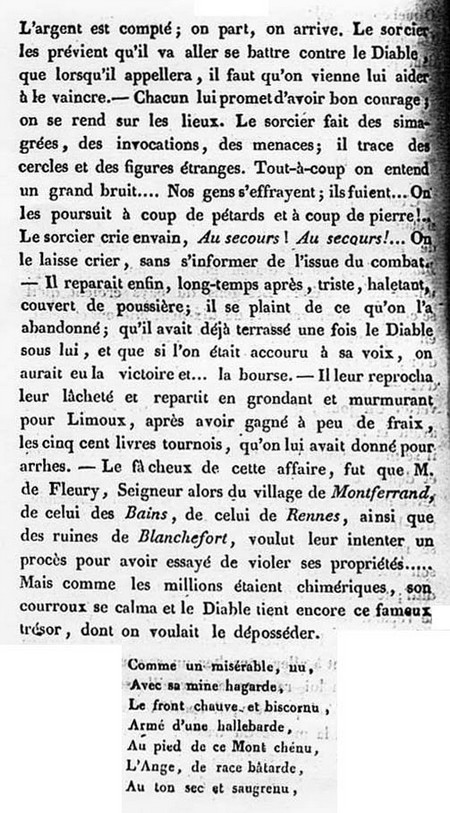 La légende de Blanchefort